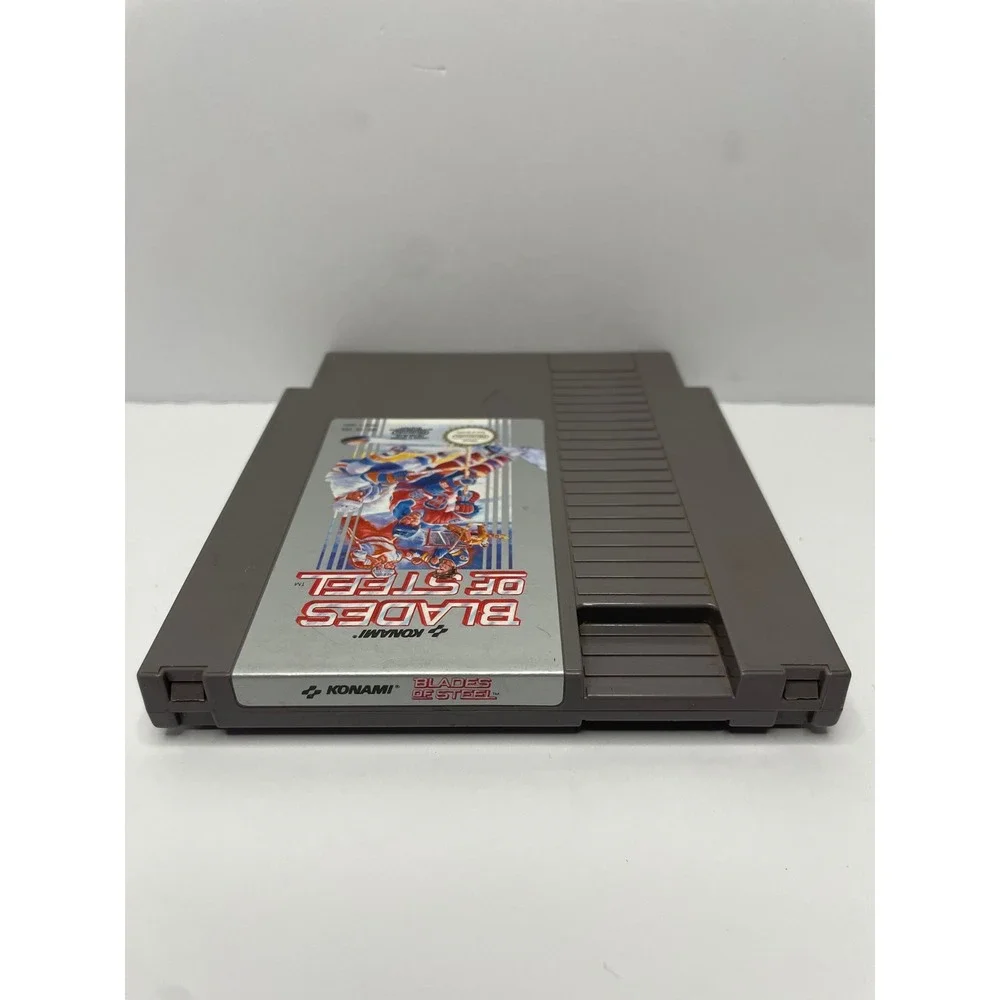 Blades of Steel Nintendo NES Konami 1988 Hockey Video Game Cartridge NES-VS-USA